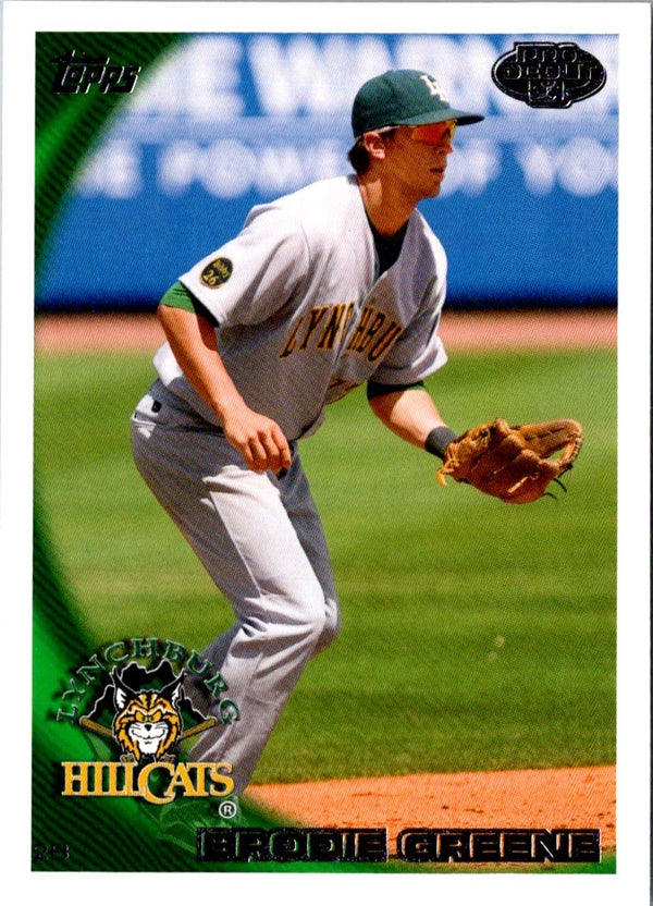 2010 Topps Pro Debut Brodie Greene #292