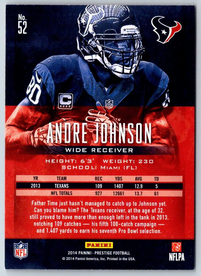 2014 Panini Prestige Andre Johnson