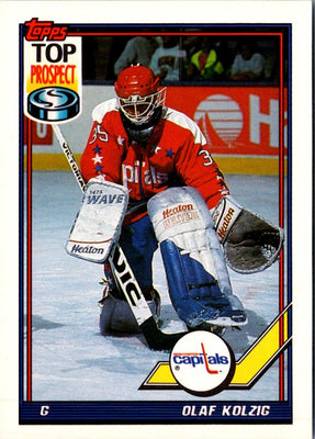 1991 O-Pee-Chee Olaf Kolzig #290