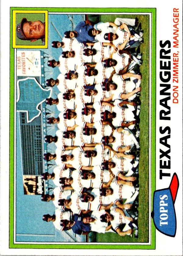 1981 Topps Texas Rangers - Don Zimmer #673