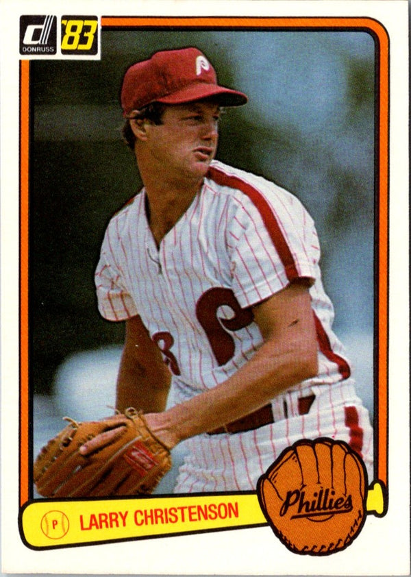 1983 Donruss Larry Christenson #345