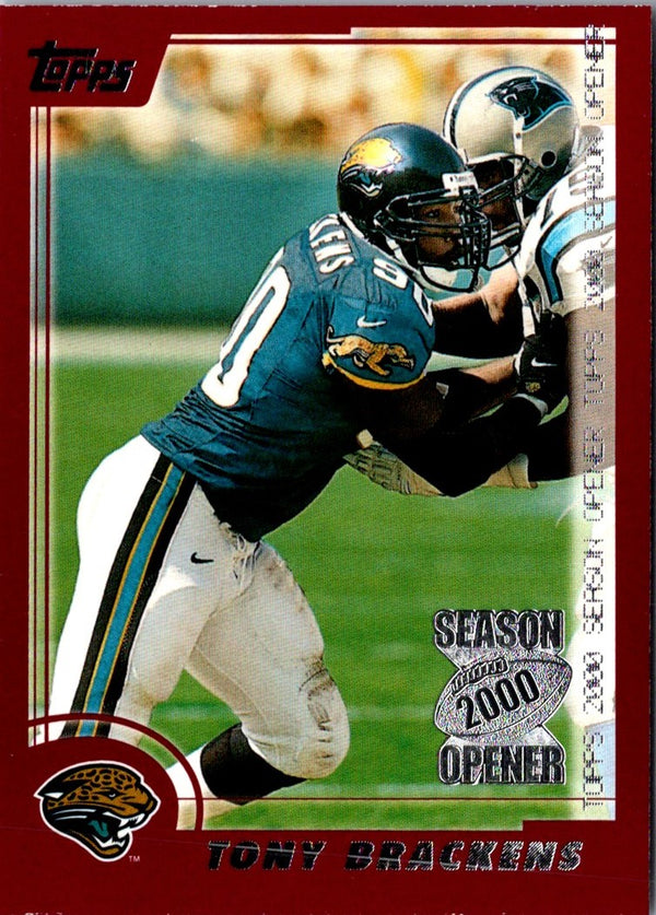 2000 Topps Season Opener Tony Brackens #113