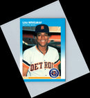 1985 Fleer Lou Whitaker