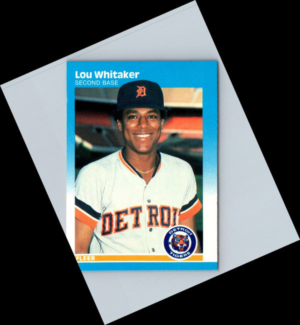 1985 Fleer Lou Whitaker #24