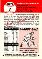 1991 Topps Archives 1953 Bob Borkowski #7
