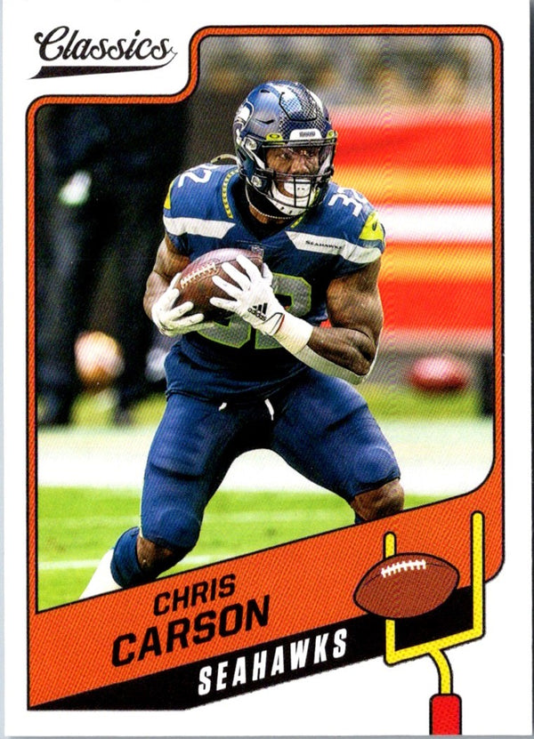 2021 Panini Absolute Chris Carson #87