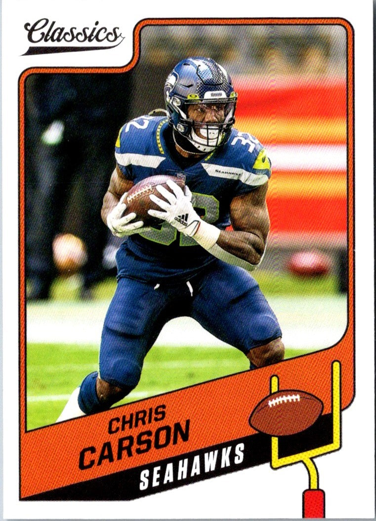 2021 Panini Absolute Chris Carson