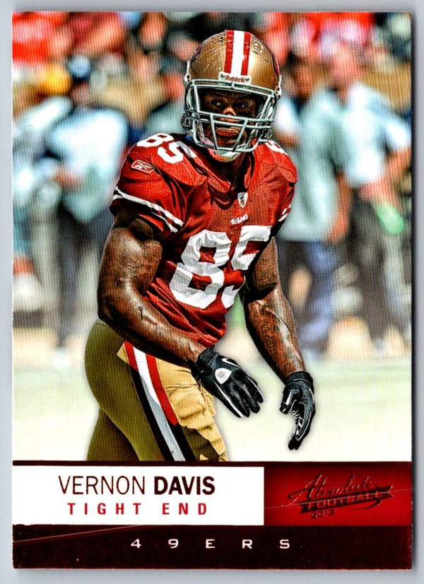 2012 Panini Absolute Vernon Davis #81