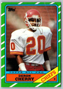 1986 Topps Deron Cherry