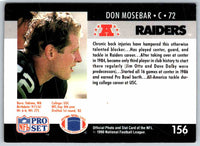 1990 Proset Don Mosebar #156