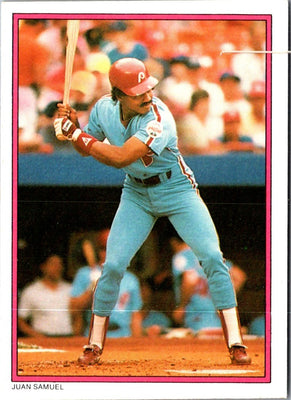 1988 Topps Glossy Send-Ins Juan Samuel #43