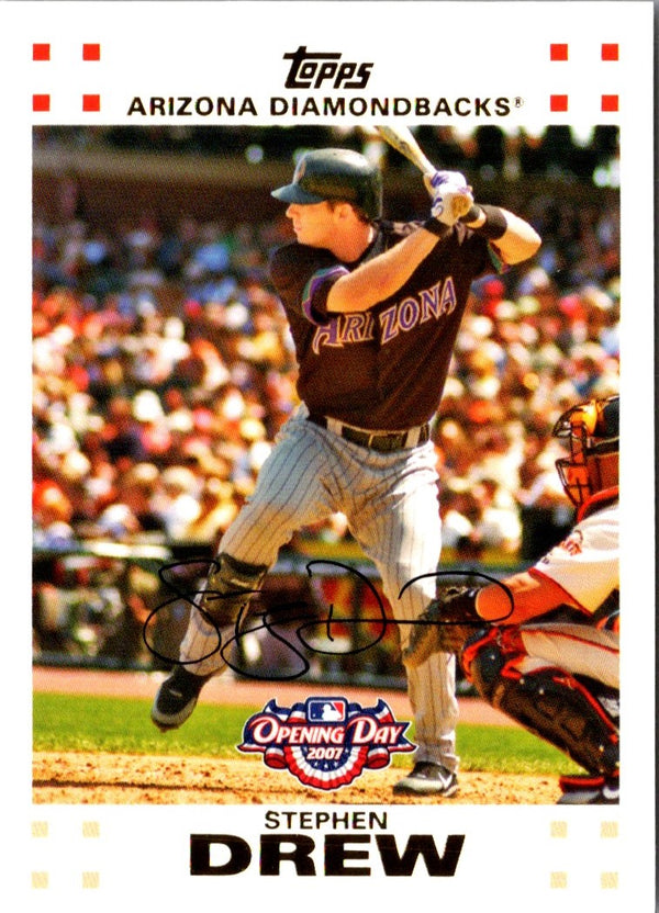 2007 Topps Opening Day Stephen Drew #158