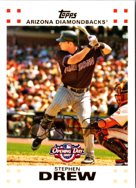 2007 Topps Opening Day Stephen Drew #158