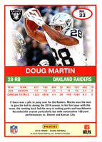 2019 Score Doug Martin #33