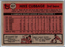 1981 Topps Mike Cubbage