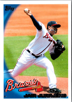 2010 Topps Jair Jurrjens #272