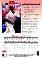 2001 Donruss Classics Jacque Jones #70