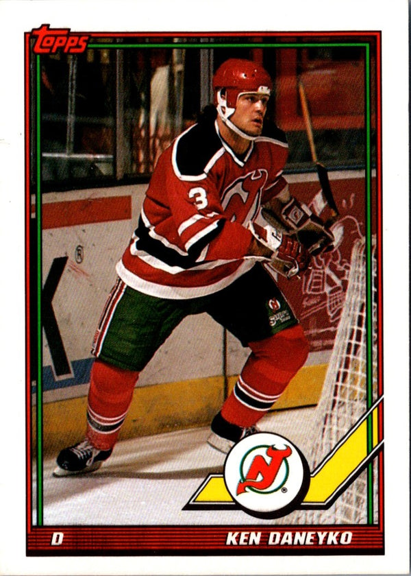 1991 Topps Ken Daneyko #118