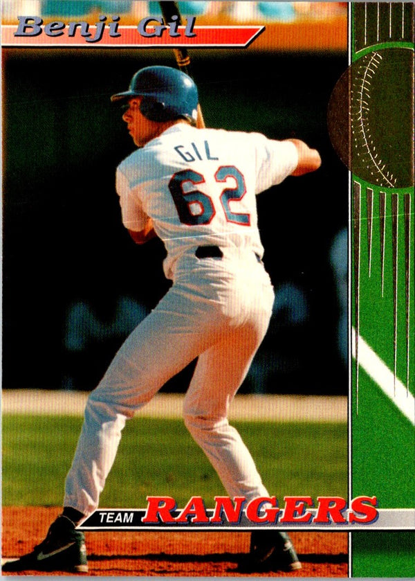 1993 Stadium Club Texas Rangers Benji Gil #9