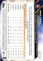 2016 Topps Mini Mike Fiers #627