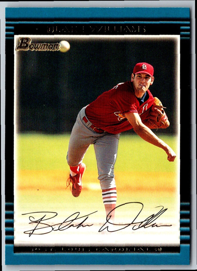 2002 Bowman Blake Williams