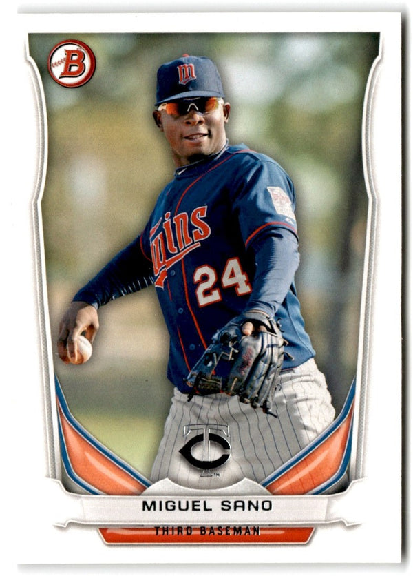 2014 Bowman Draft Picks & Prospects Top Miguel Sano #TP-2