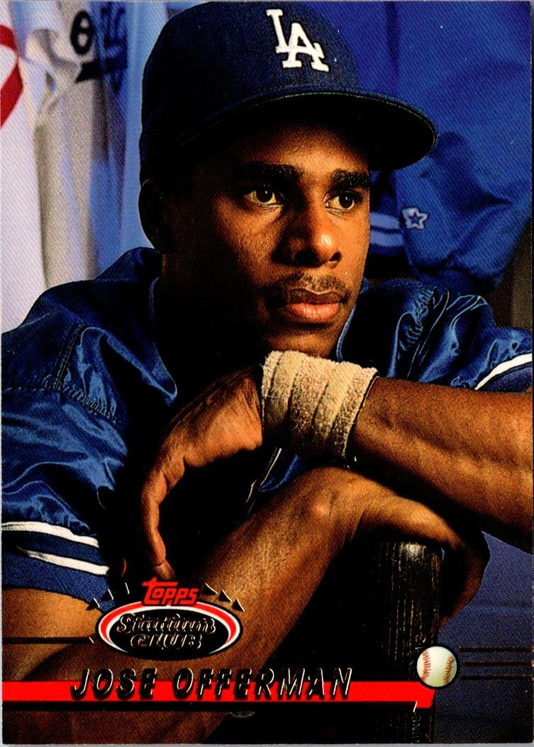 1993 Stadium Club First Day Production Jose Offerman