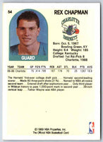 1989 NBA Hoops Rex Chapman #54