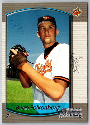 2000 Bowman Brian Falkenborg #189 Rookie