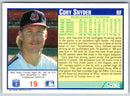 1991 Score Cory Snyder