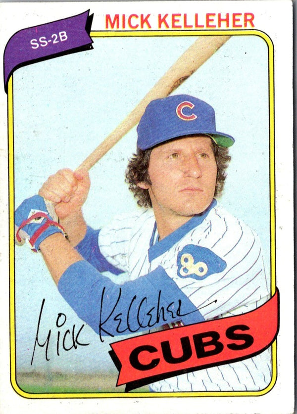 1980 Topps Mick Kelleher #323