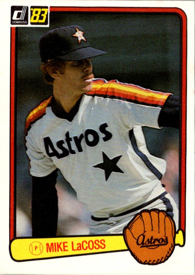 1983 Donruss Mike LaCoss