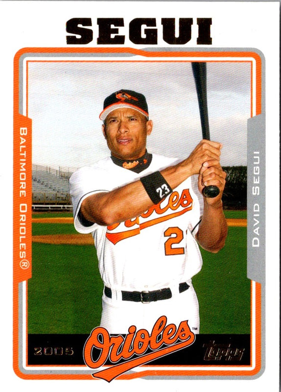 2005 Topps David Segui #499