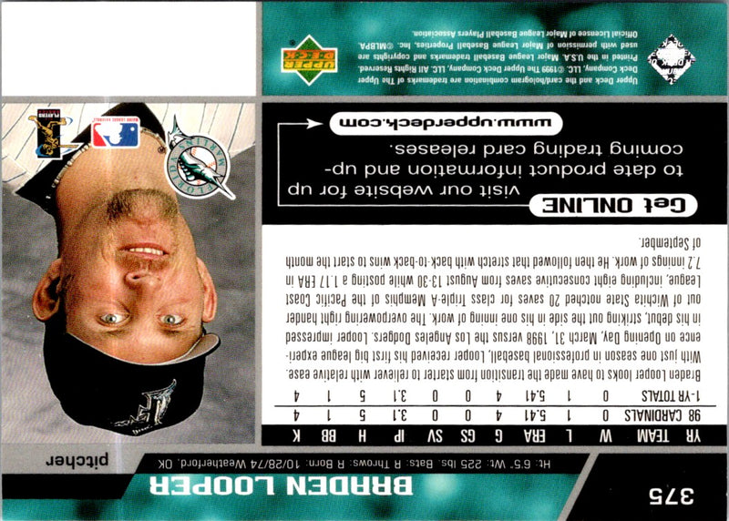 1999 Upper Deck Braden Looper