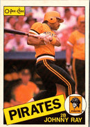 1985 O-Pee-Chee Johnny Ray