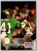 1992 Pro Set Keith Byars #281