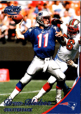 1998 Pacific Dynagon Turf Drew Bledsoe #11