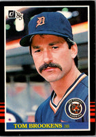 1985 Donruss Tom Brookens #593