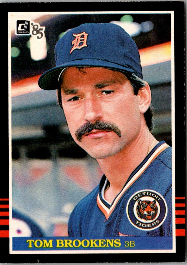 1985 Donruss Tom Brookens #593