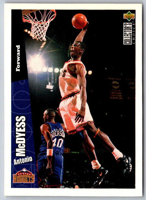 1996 Collector's Choice Antonio McDyess #43