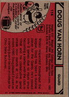 1980 Topps Doug Van Horn #114