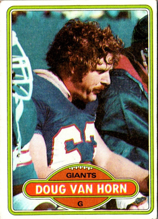 1980 Topps Doug Van Horn #114