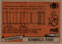 1981 Topps Greg Stemrick #123 Rookie