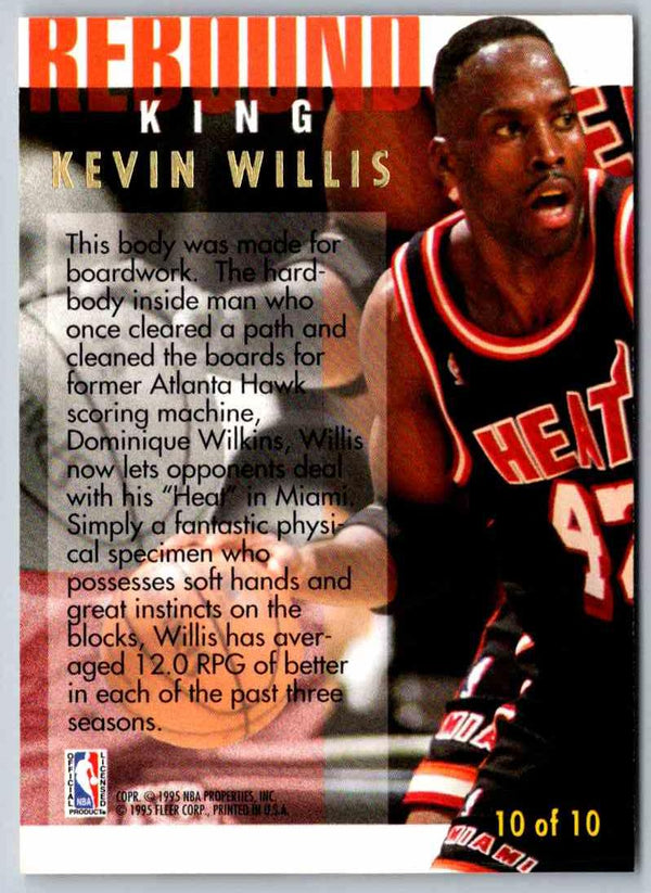 1995 Fleer Ultra Kevin Mills #10 OF 10