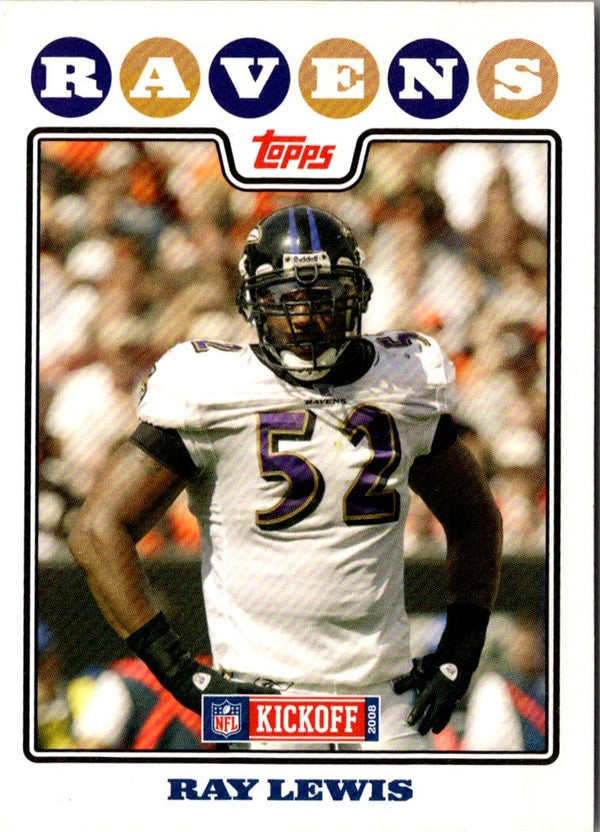 2008 Topps Kickoff Ray Lewis #94