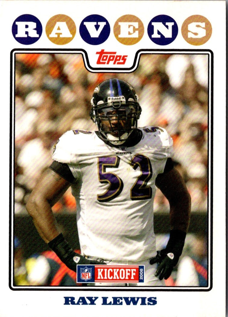 2008 Topps Kickoff Ray Lewis