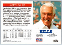 1992 Proset Marv Levy #108