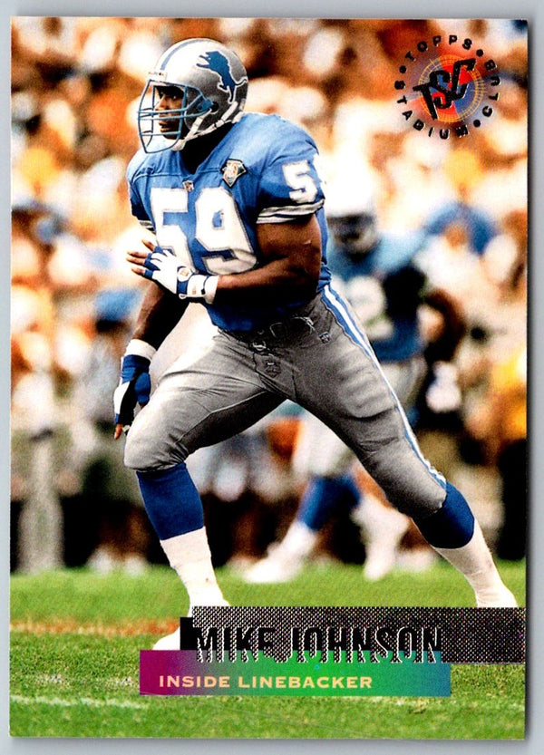 1995 Stadium Club Members Only Mike Johnson #11