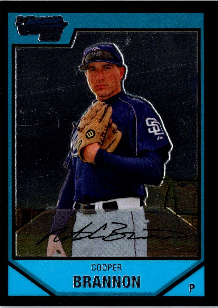 2007 Bowman Chrome Prospects Cooper Brannon