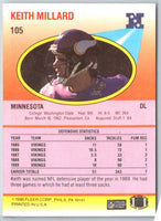 1990 Fleer Keith Millard #105